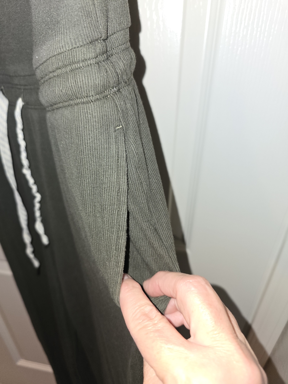 Vuori Olive Tank Jumpsuit with Drawstring - Picture 3 of 8